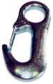 Carabiner with wire latch in galvanized design Gunnebo Industrier