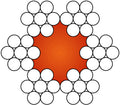 Gigant steel wire 42-strand galvanized