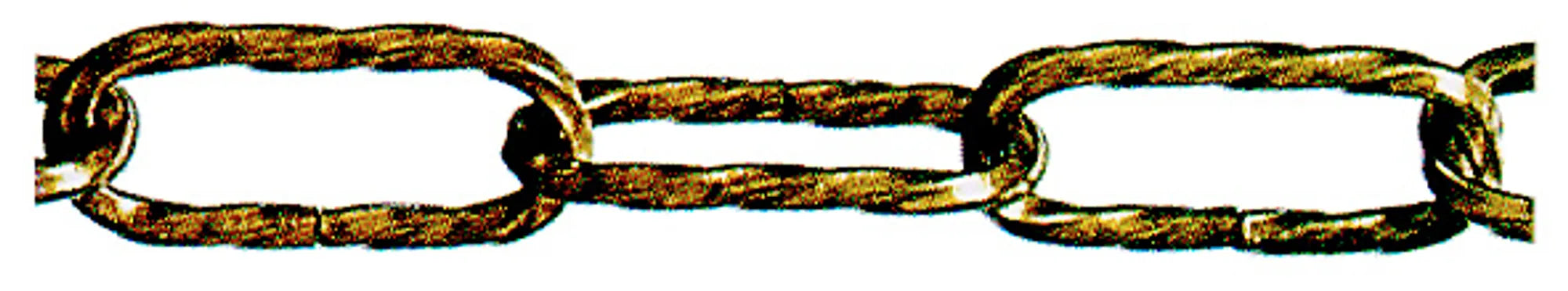 Decorative chain long link twisted Gunnebo Industrier
