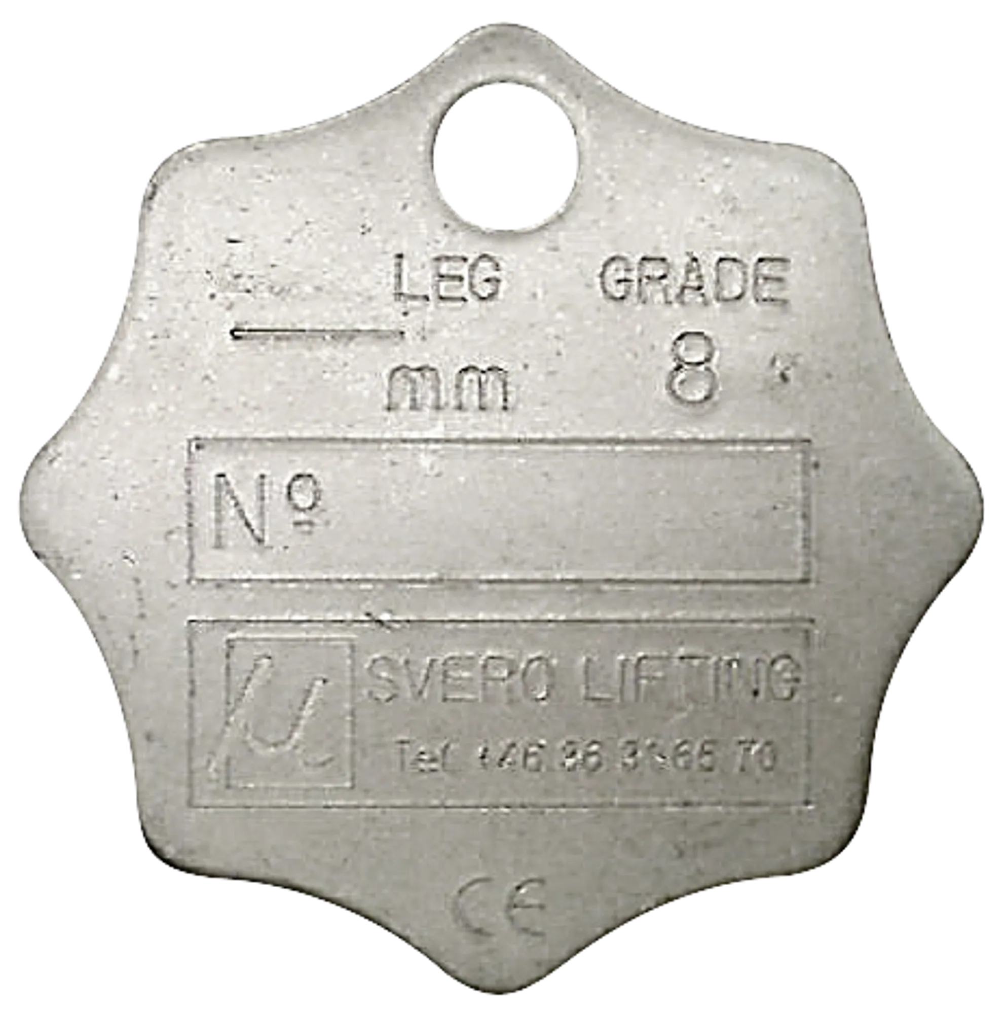 labelling tray stainless steel Svero