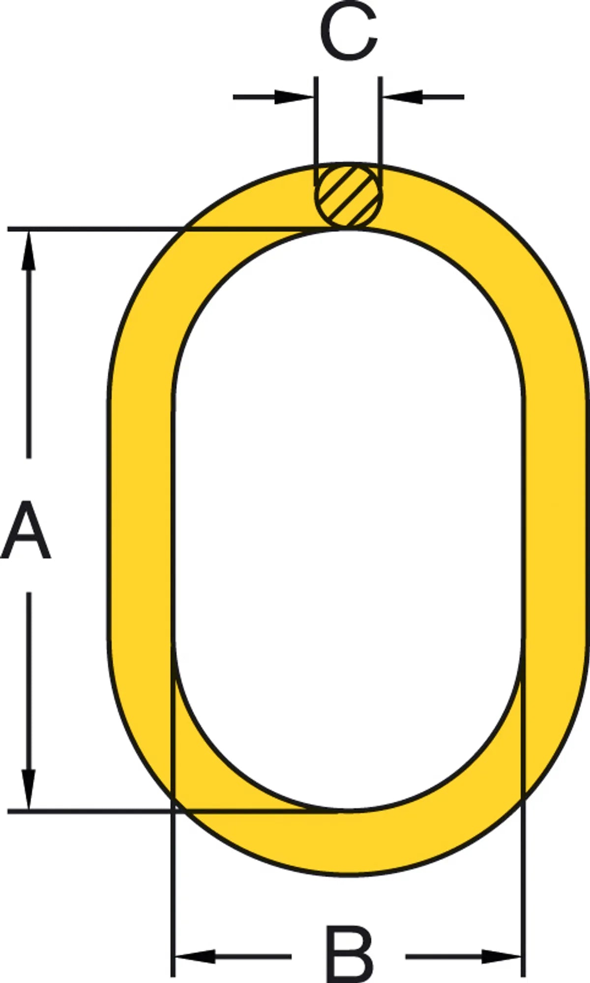 Eyelet for 1/2 part Svero