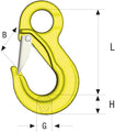 sling hook type EKN Gunnebo Industrier