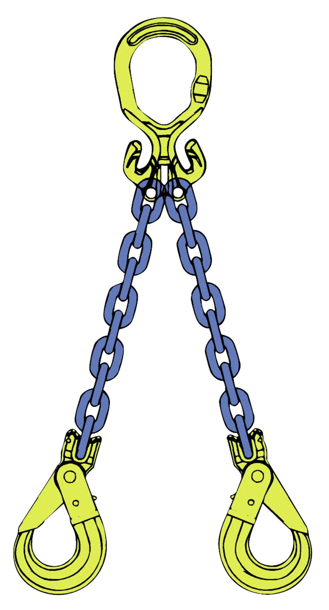 Lifting chain class 10 2-part Hook type GBK Gunnebo Industrier