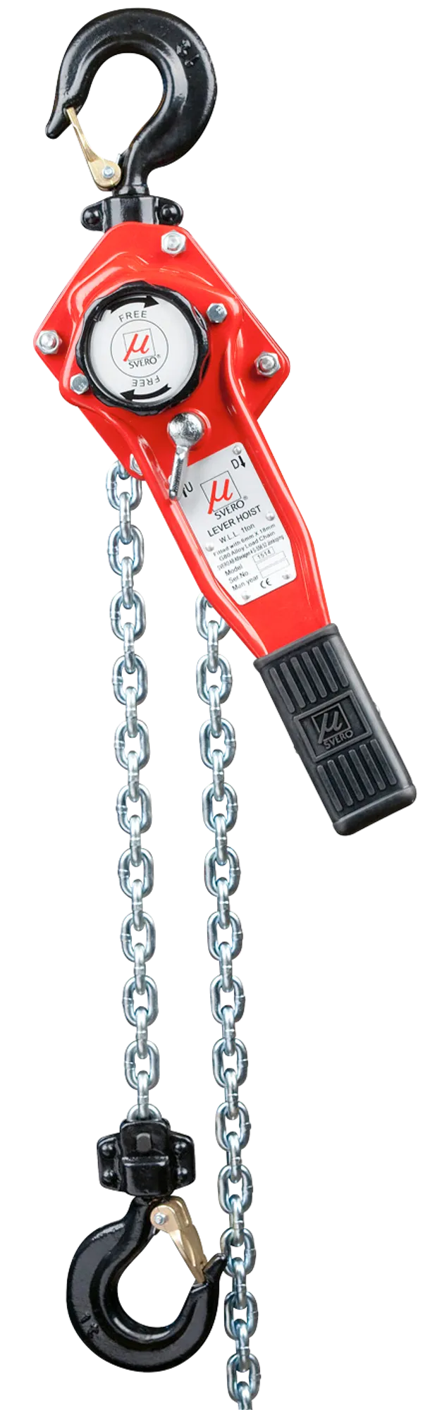 lever hoist with chain Svero