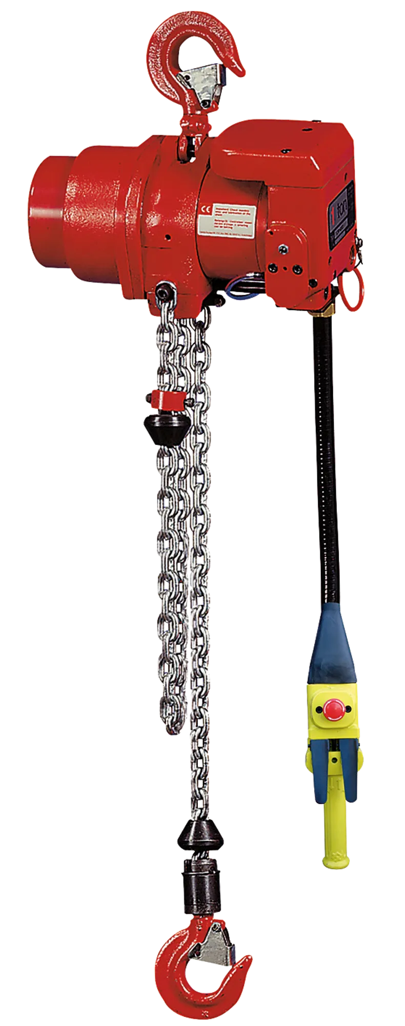 Air hoist with cast steel housing Red Rooster