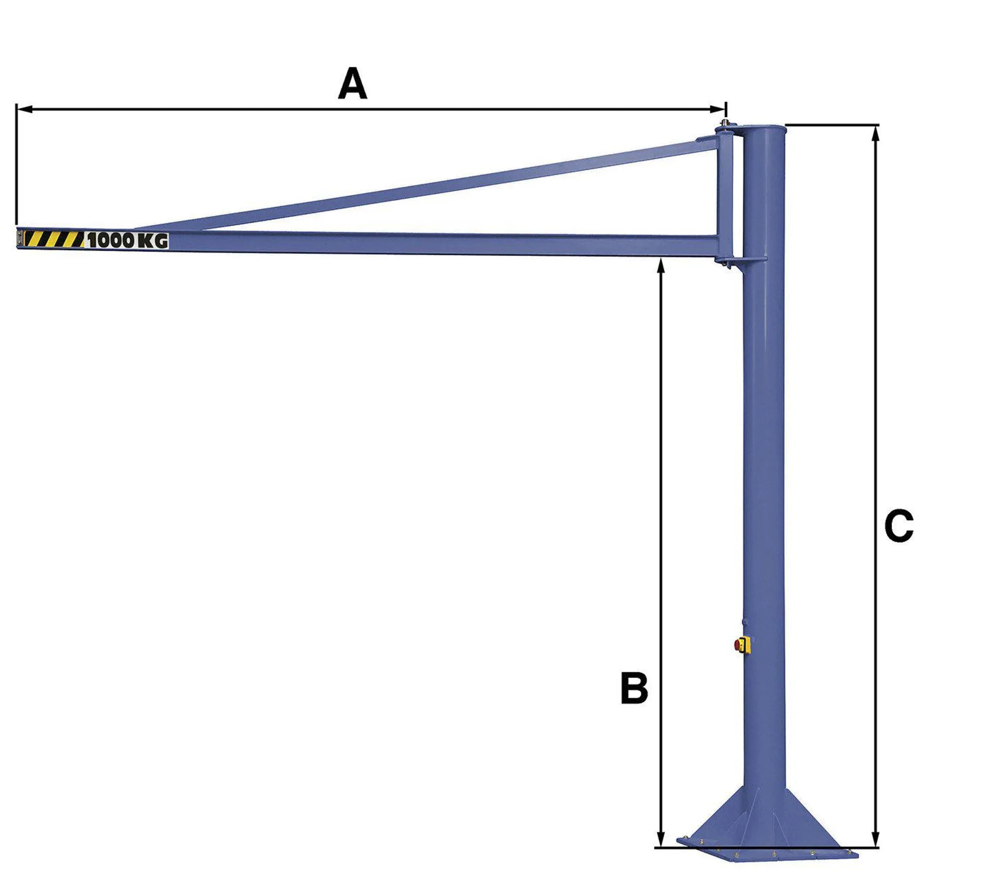 Gigant Pillar jib crane PFT
