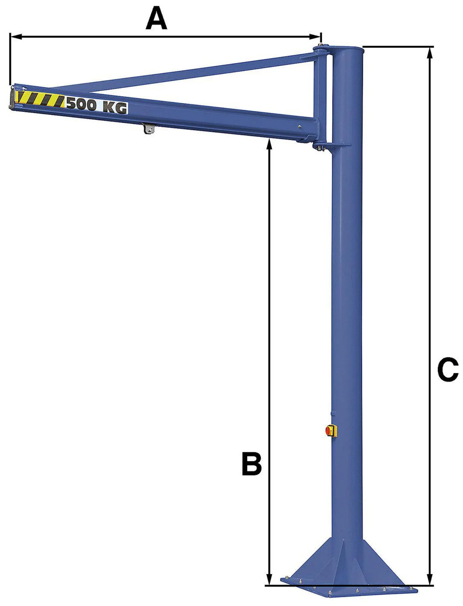 Gigant Pillar jib crane PFTC