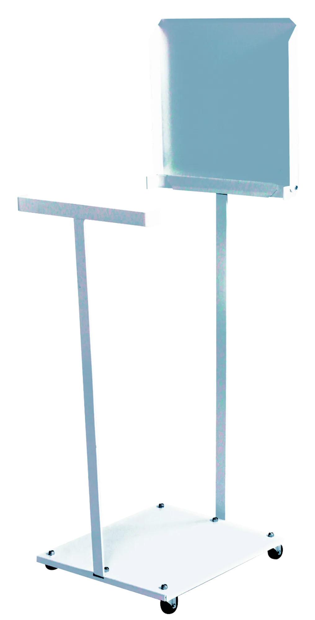 Trash bag cart with full base plate KM