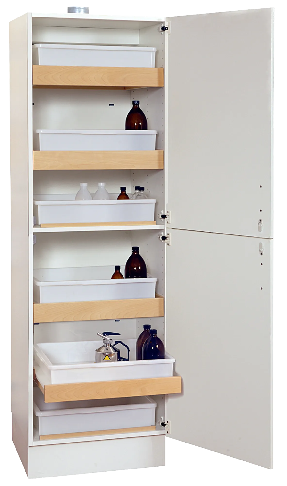 Acid and Chemical cabinet ventilated