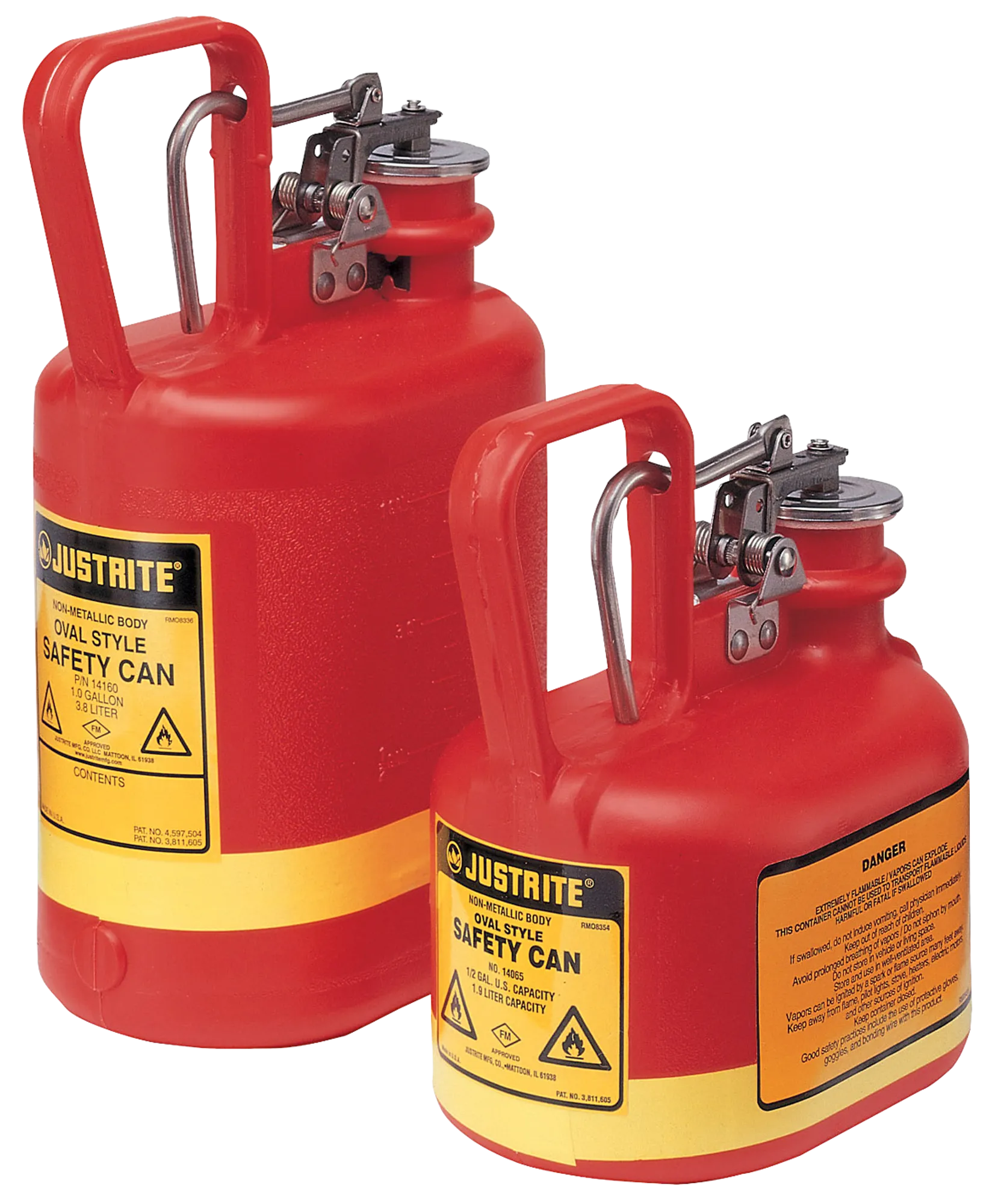 Safety jug in heavy duty polyethylene