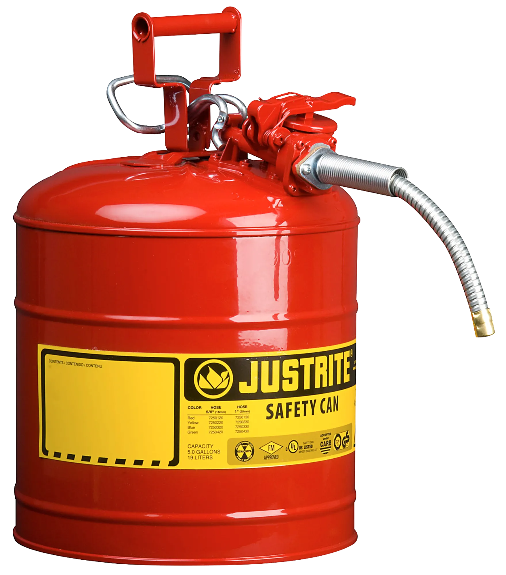 Safety can in sheet metal