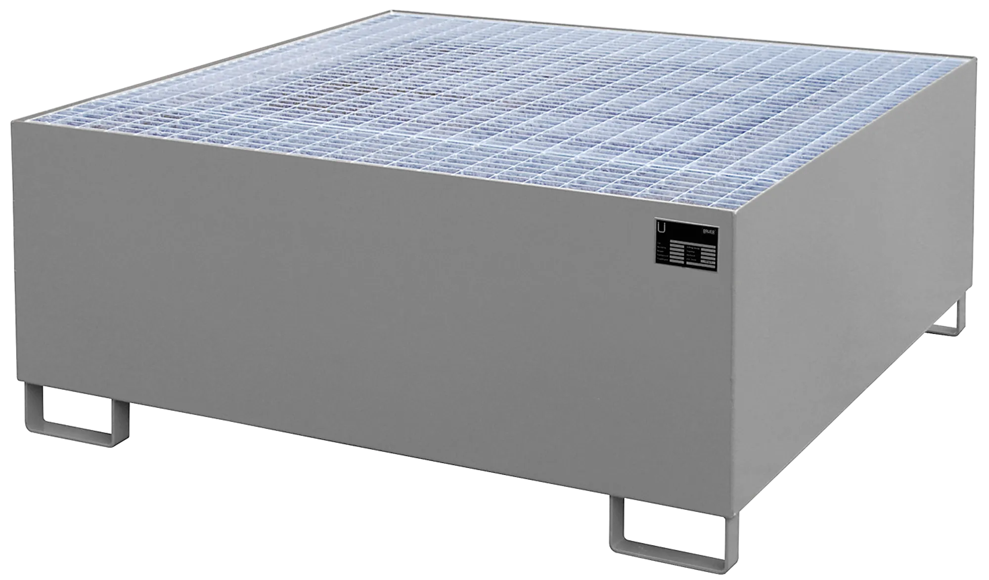 IBC pallet in sheet metal