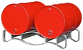 drum cradle low galvanized