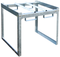 barrel shelf galvanized