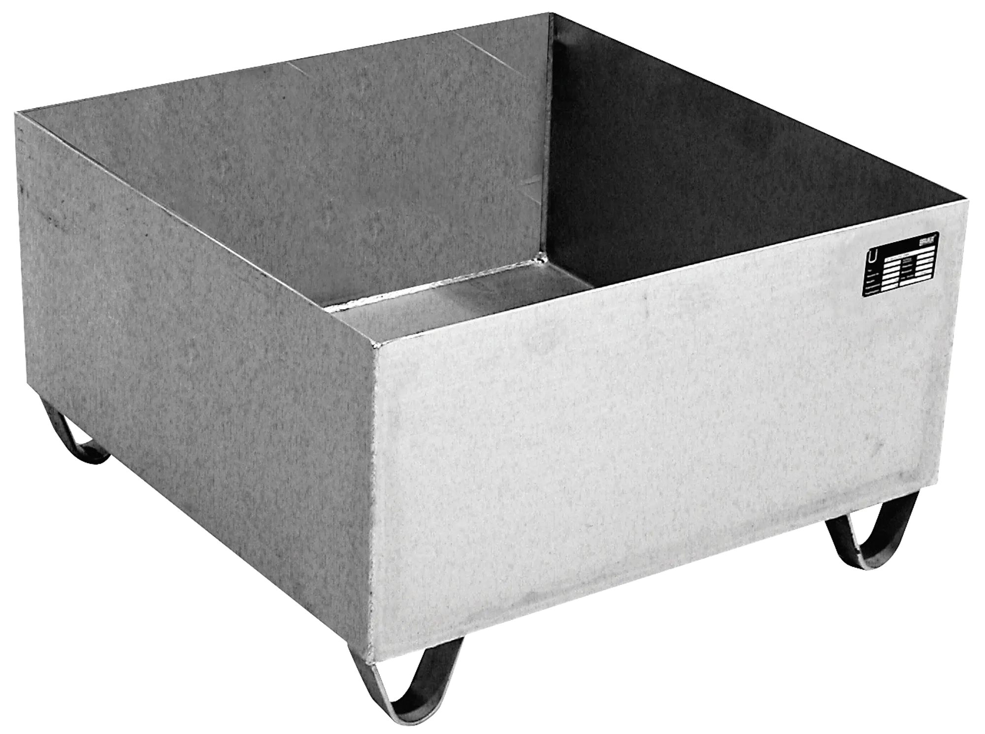 barrel pallet in stainless steel