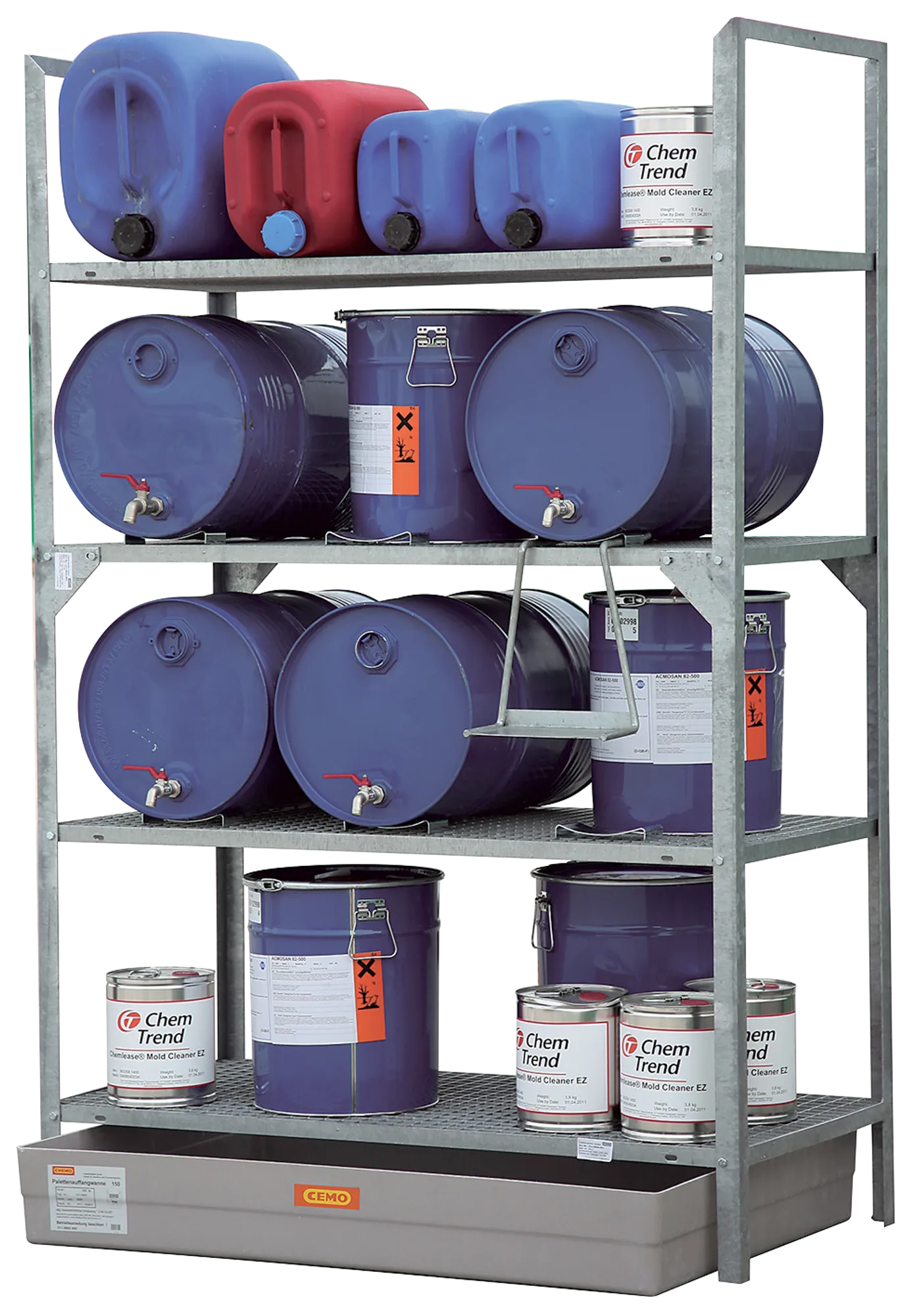 Environmental shelf for small containers