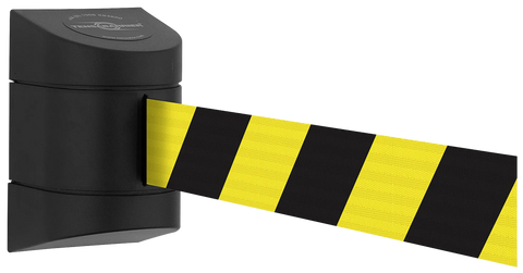 Barrier tape for wall bracket