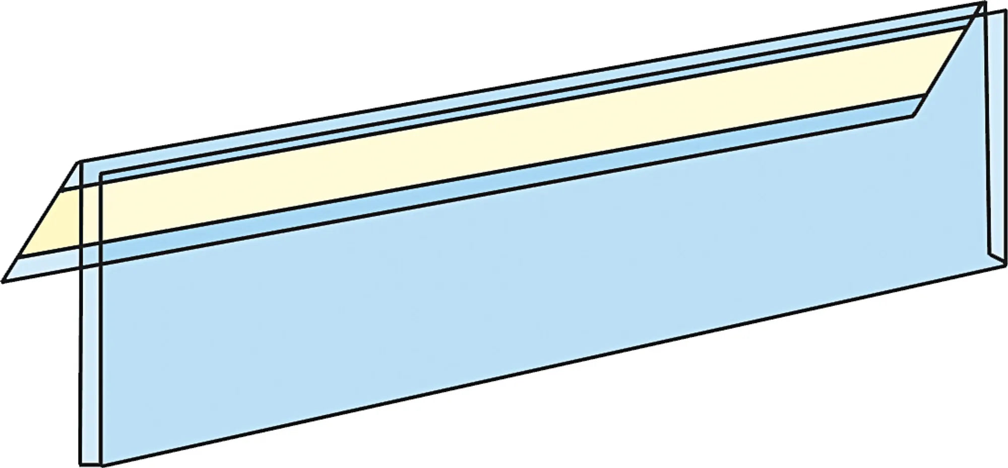 Labels, plastic pockets and signs