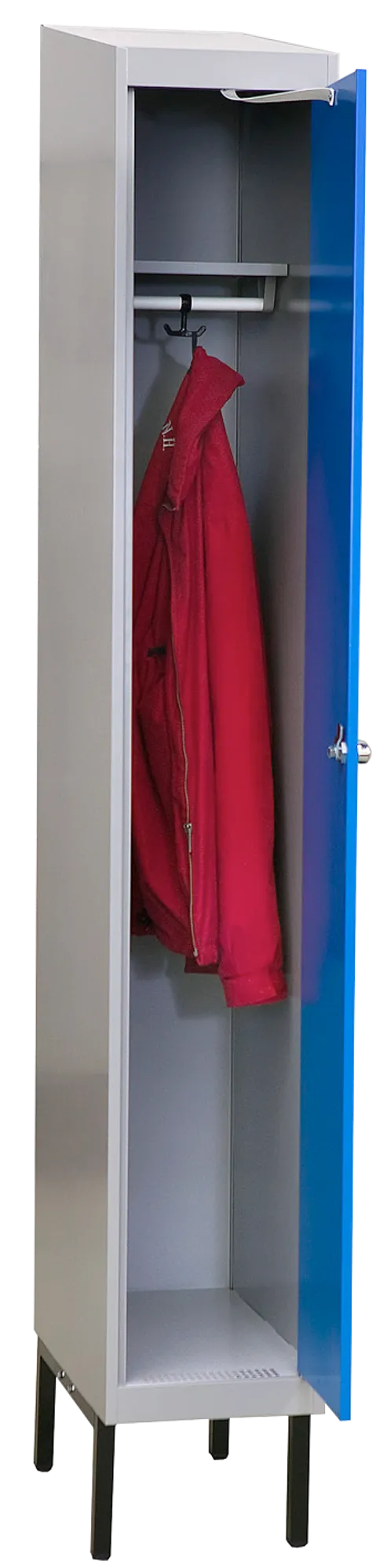 Gigant Lockers sloping roof, compartment width 400 mm, number of lockers 1.