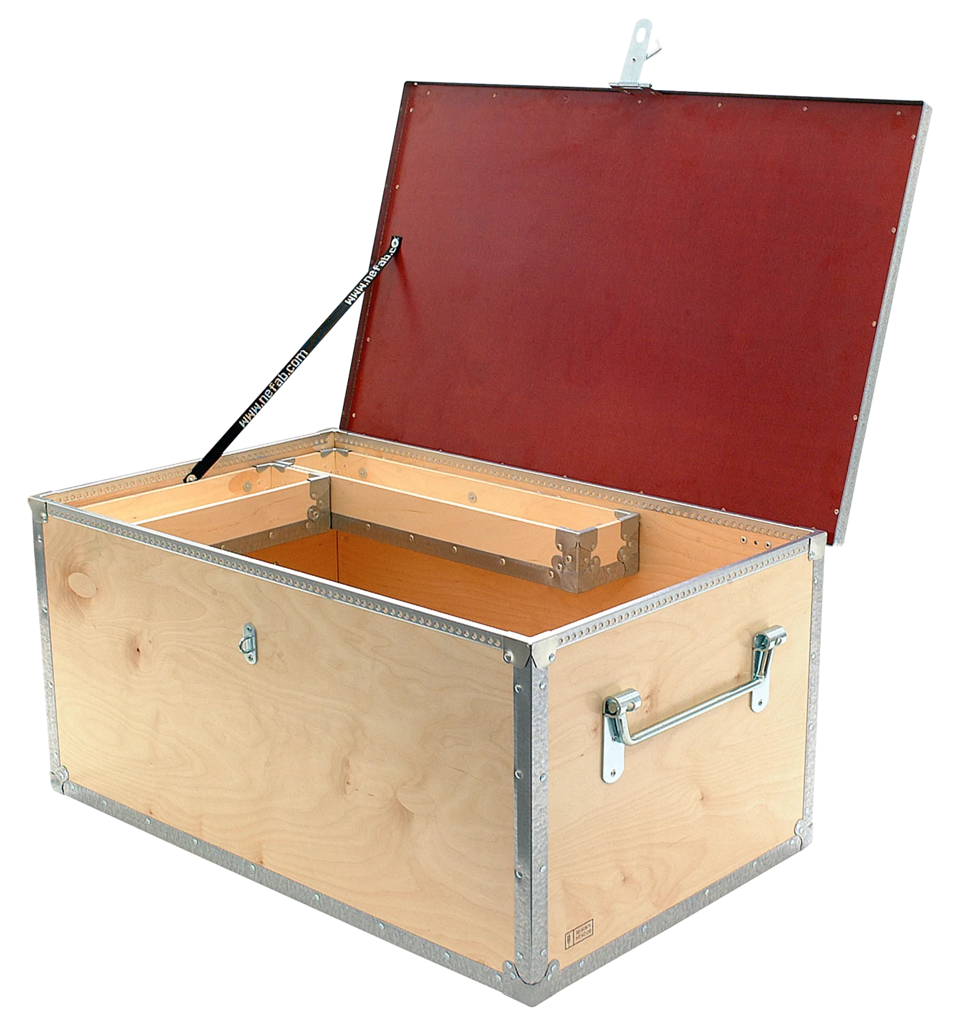 Toolbox for plumbers plywood Nefab Plypak