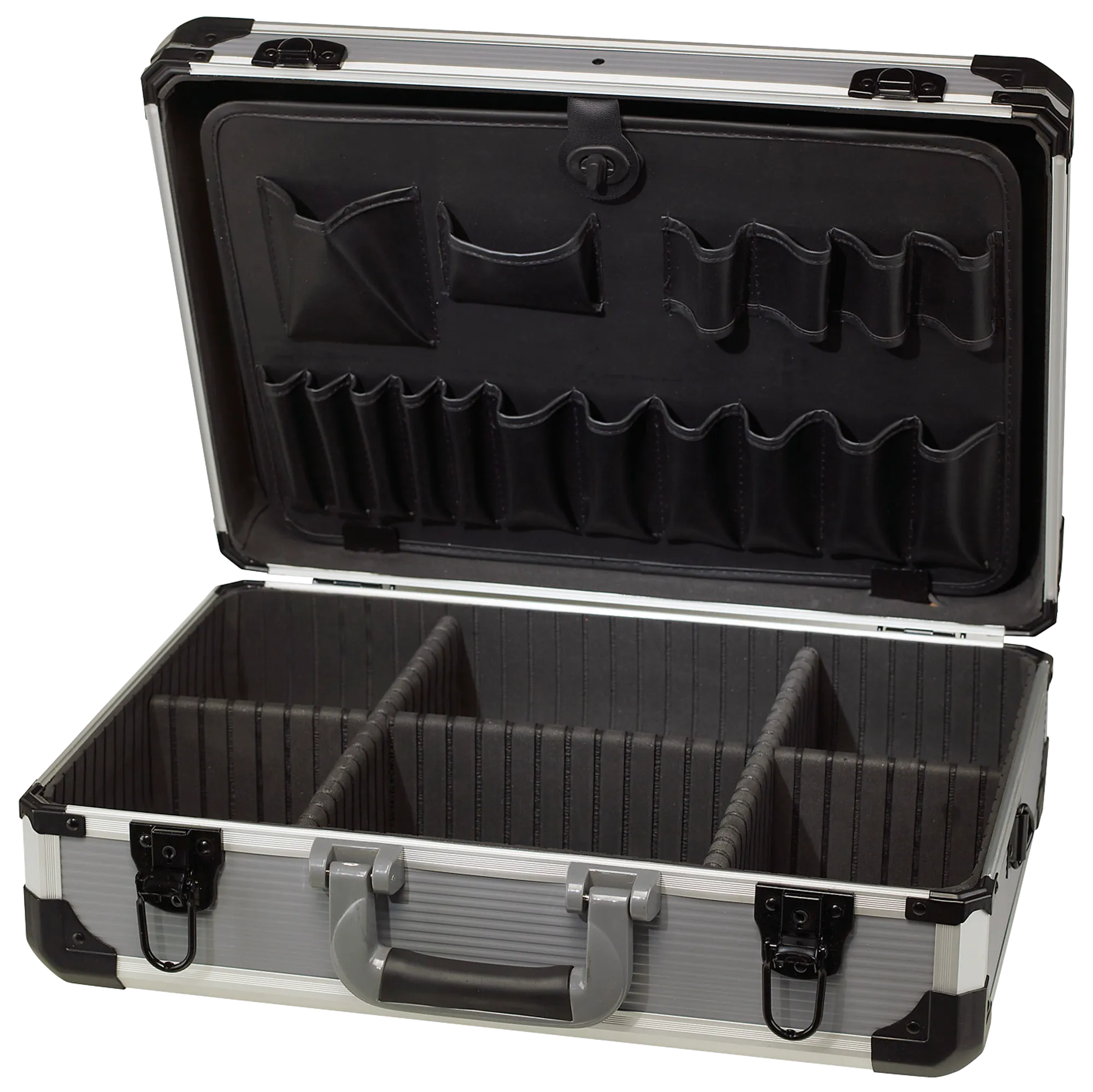 Tool bag with aluminum frame