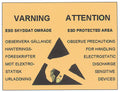 Gigant warning sign ESD