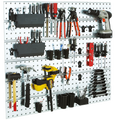 tool panel with clips and cassettes