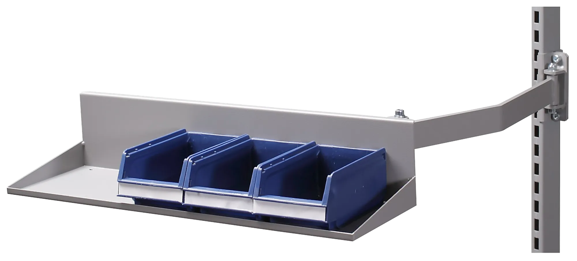 Gigant shelf for mounting on articulated arm