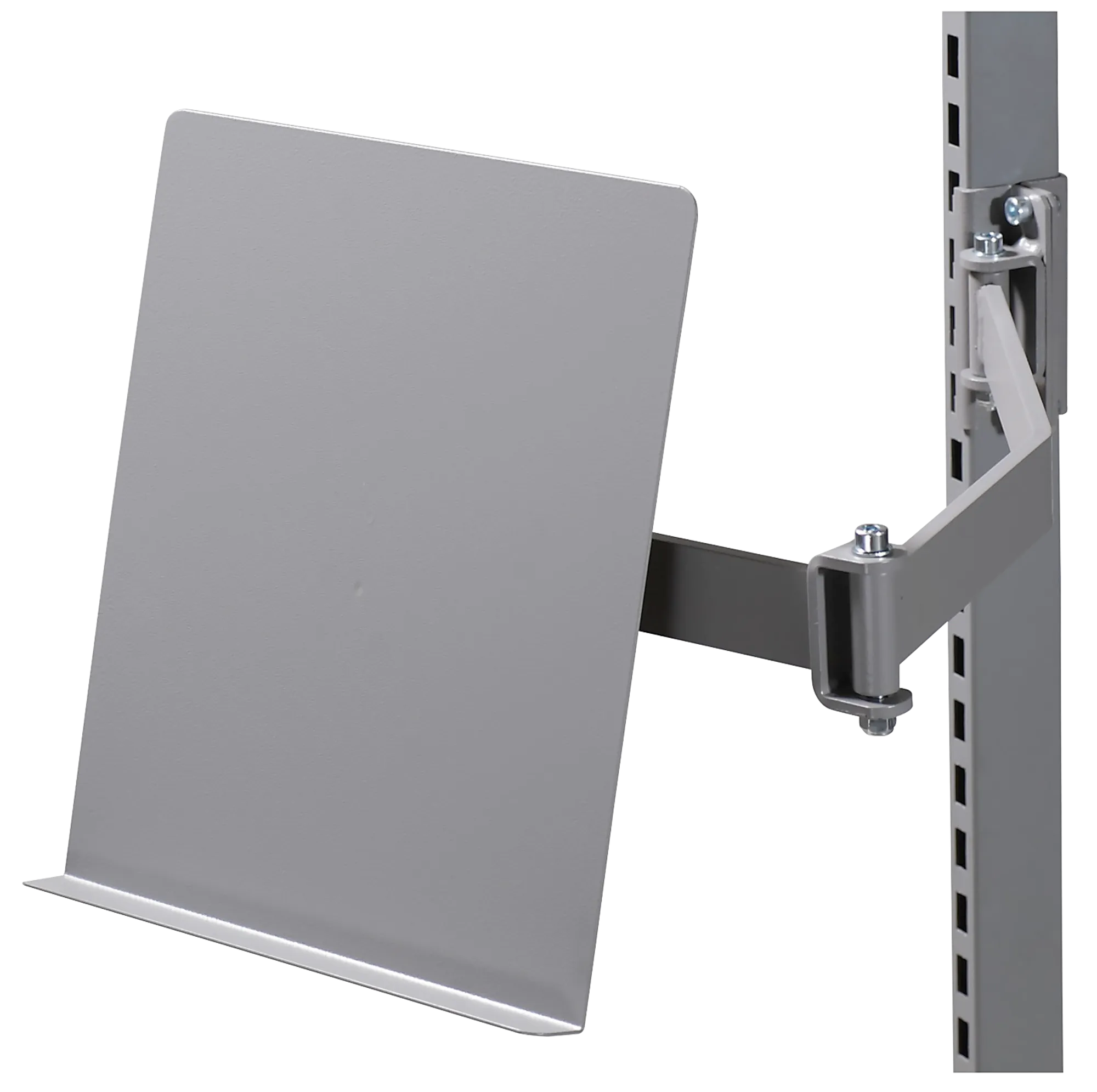Gigant document holder for mounting on articulated arm