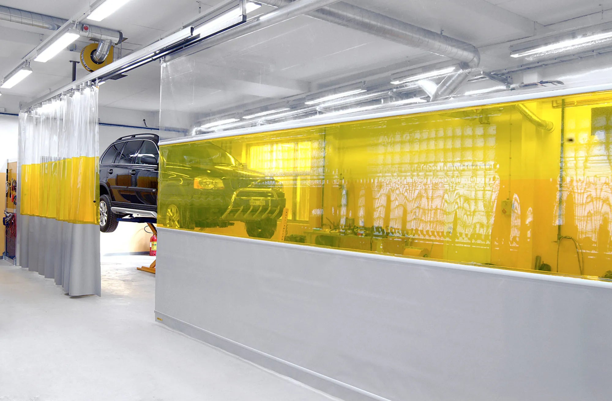 Gigant motorized roller blind 3-color