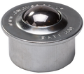Ball roller hardened submerged pressed Swede-Wheel.