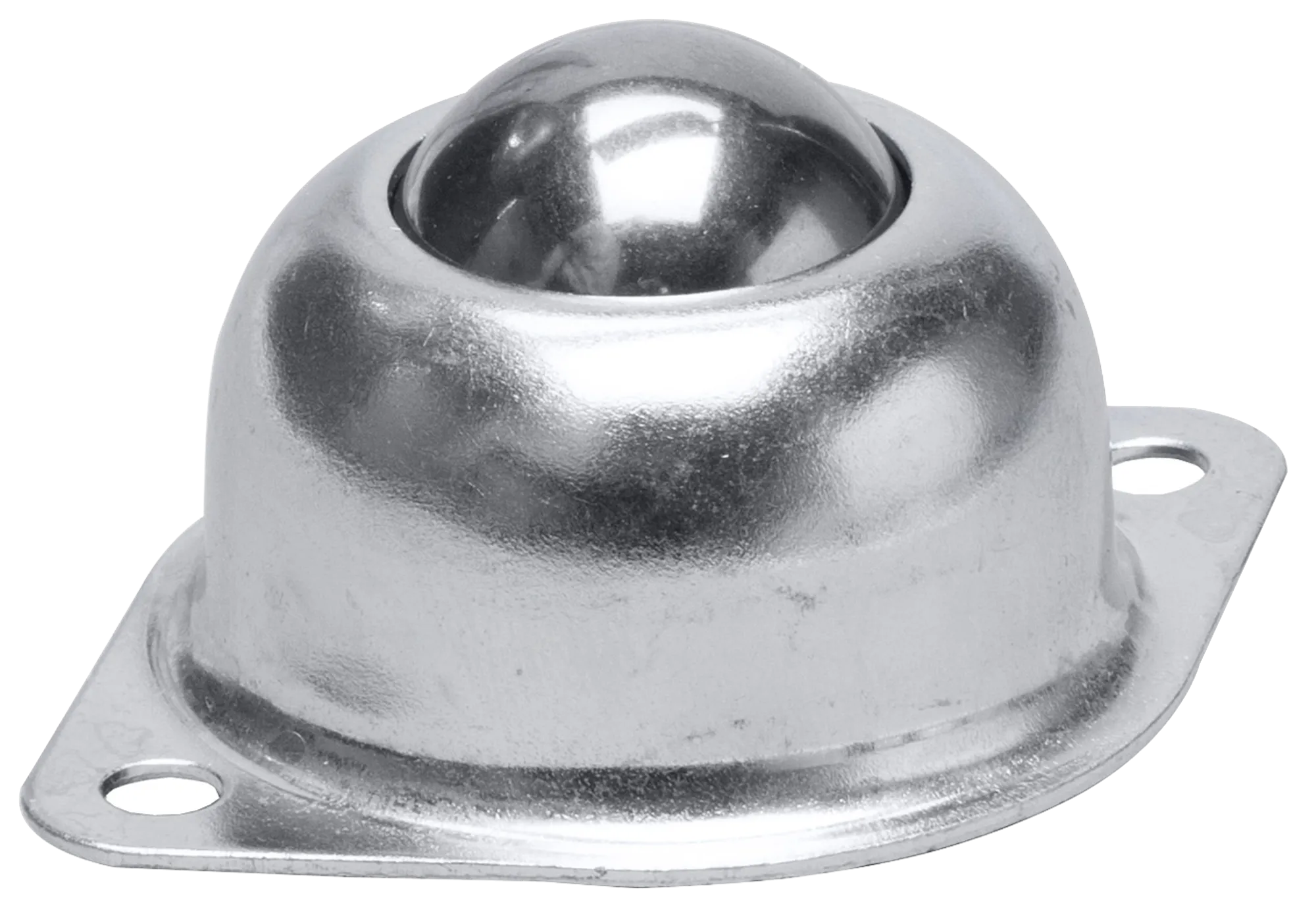 Ball roller overhead screwed mounting Swede-Wheel.