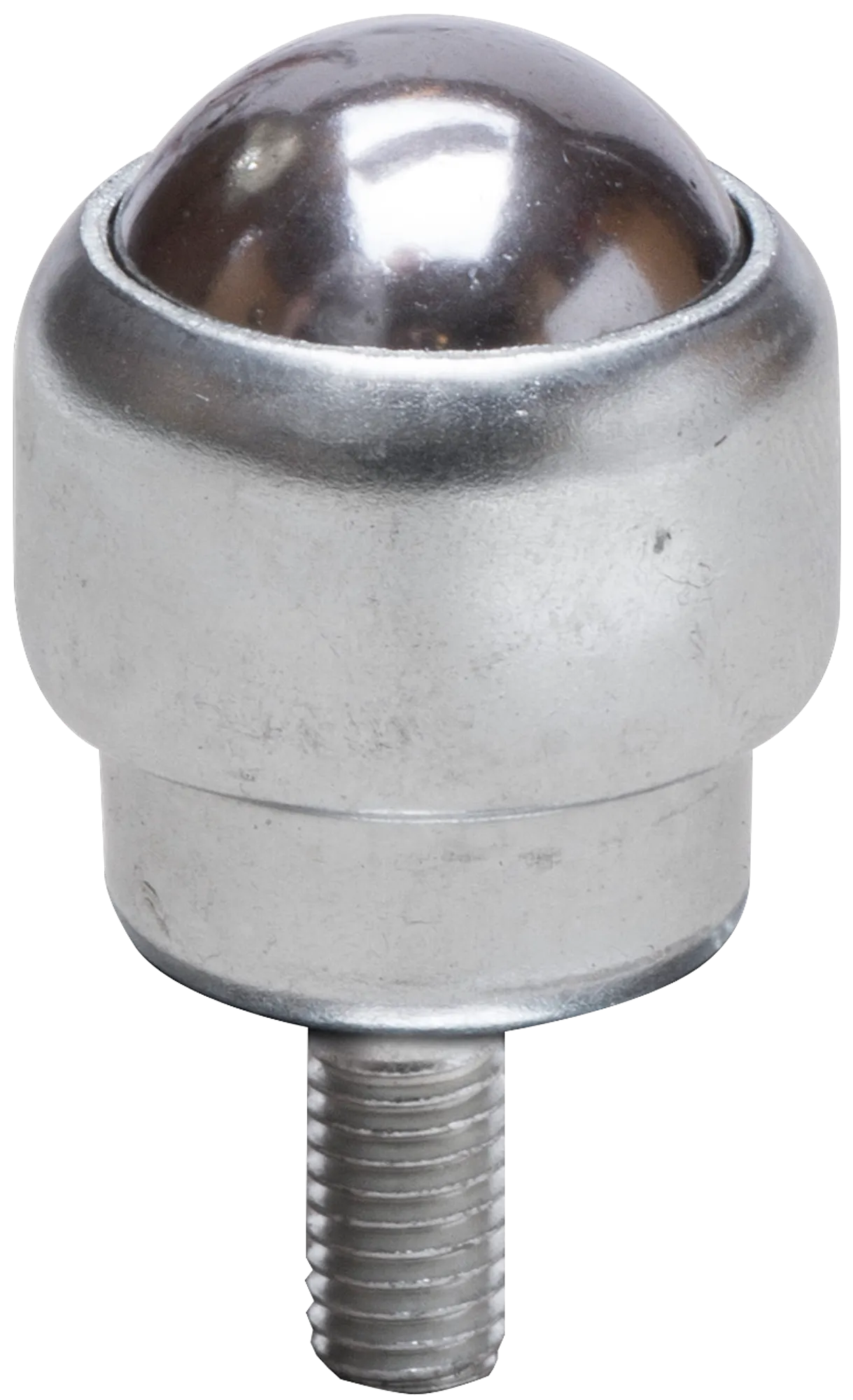 Swede-Wheel top-mounted ball bearing stud assembly.