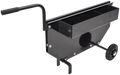 Strip decoiler for single polished steel strip