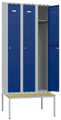 Gigant Lockers 550 compartment width 300, 1 section sloping roof