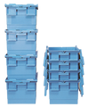 Transport box of PP blue Schoeller Allibert