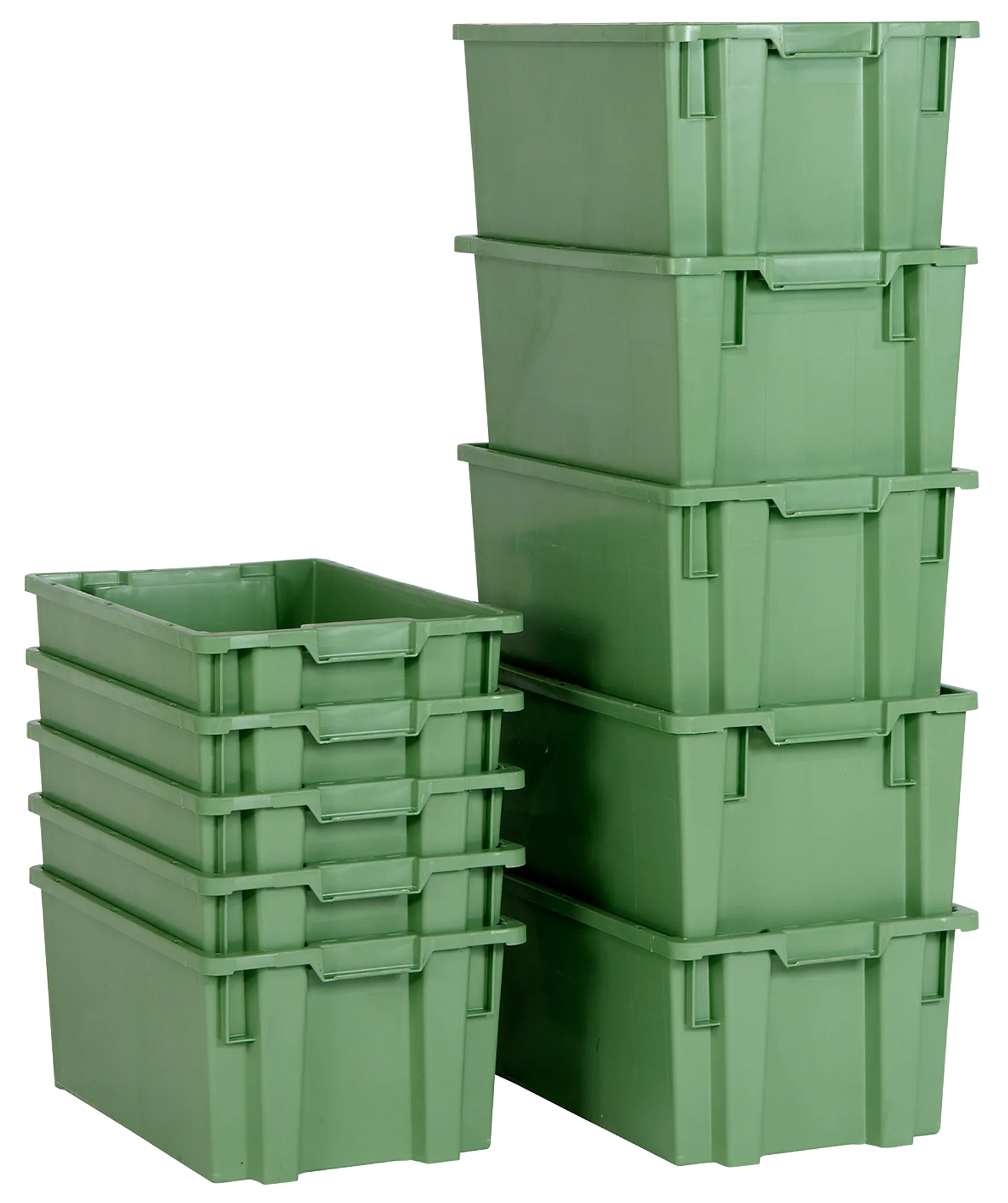 Transport box green Schoeller Allibert