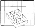 Loose insert boxes for storage case and Tool boxes Raaco