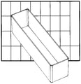 Loose insert boxes for storage case and Tool boxes Raaco