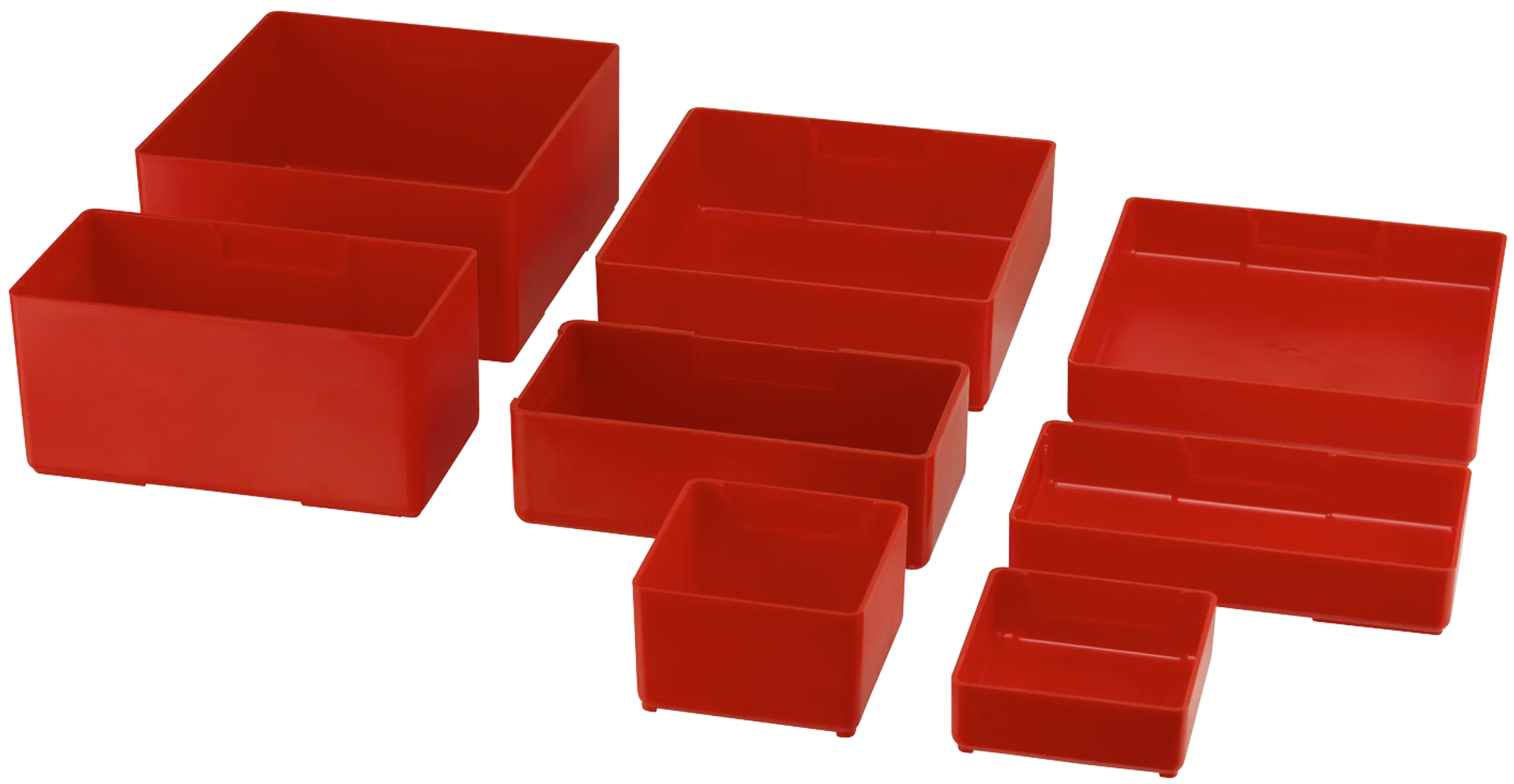 Interior details Premium, small drawers/label pullers.