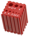 Gigant holder for Allen keys and threaded pins