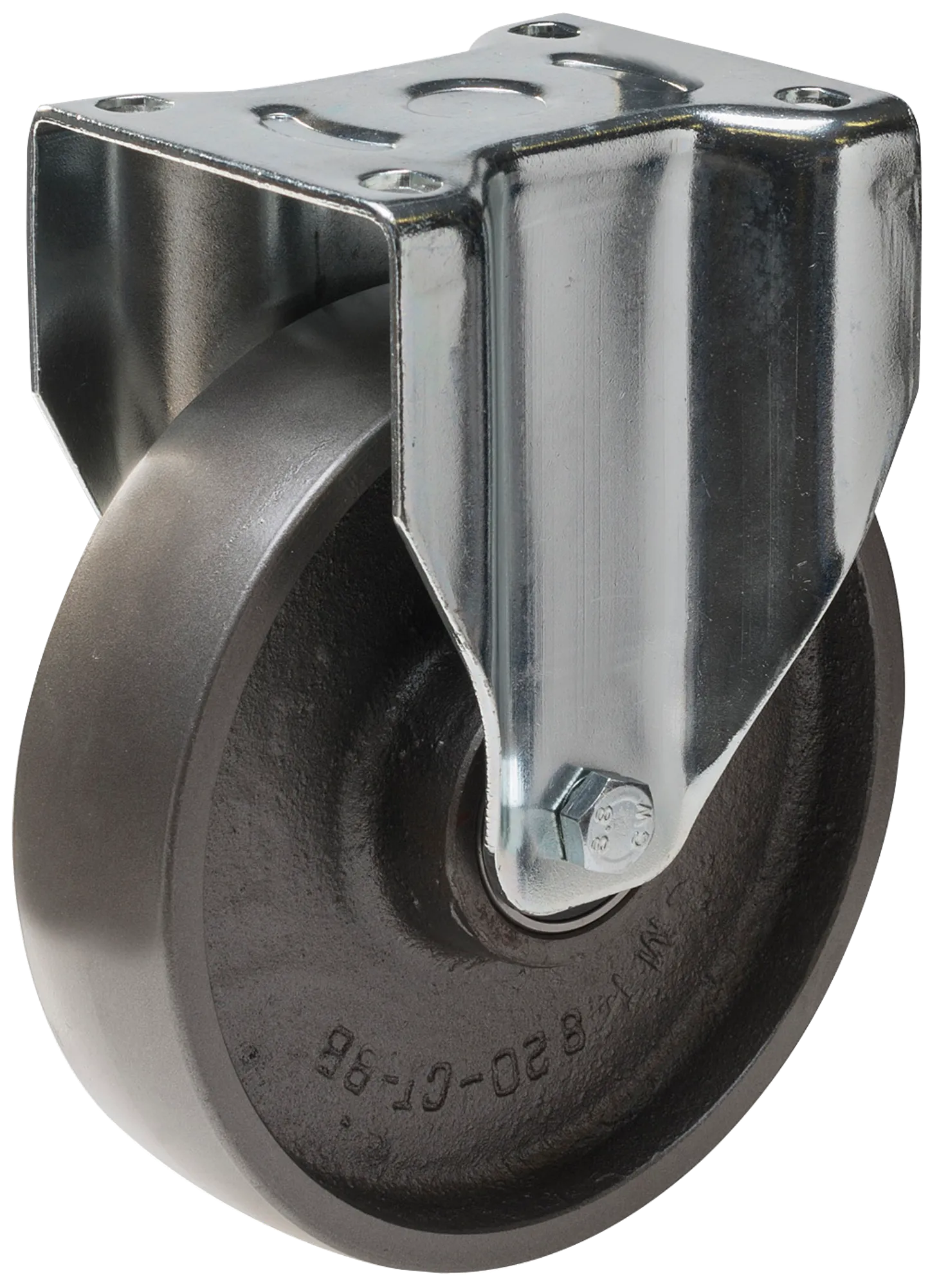 castor wheel type 8P CI plate shackle cast iron Swede-Wheel