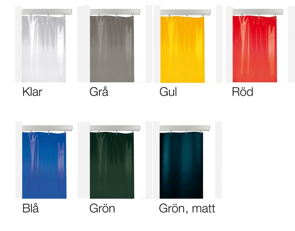 Gigant transparent curtains
