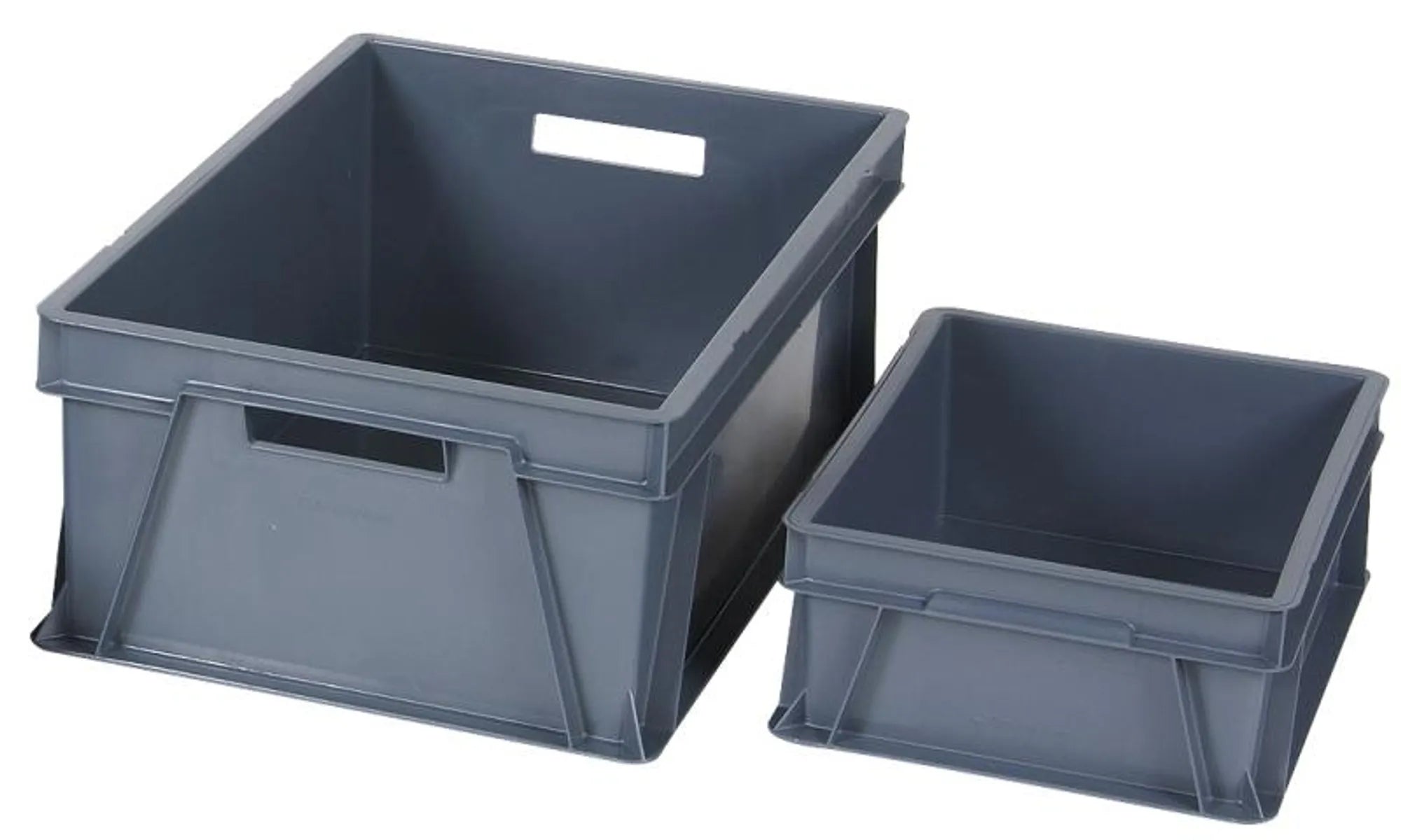 Transport box dark gray Schoeller Allibert