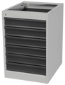Gigant drawer cabinet, Anthracite Gray, depth 670 mm