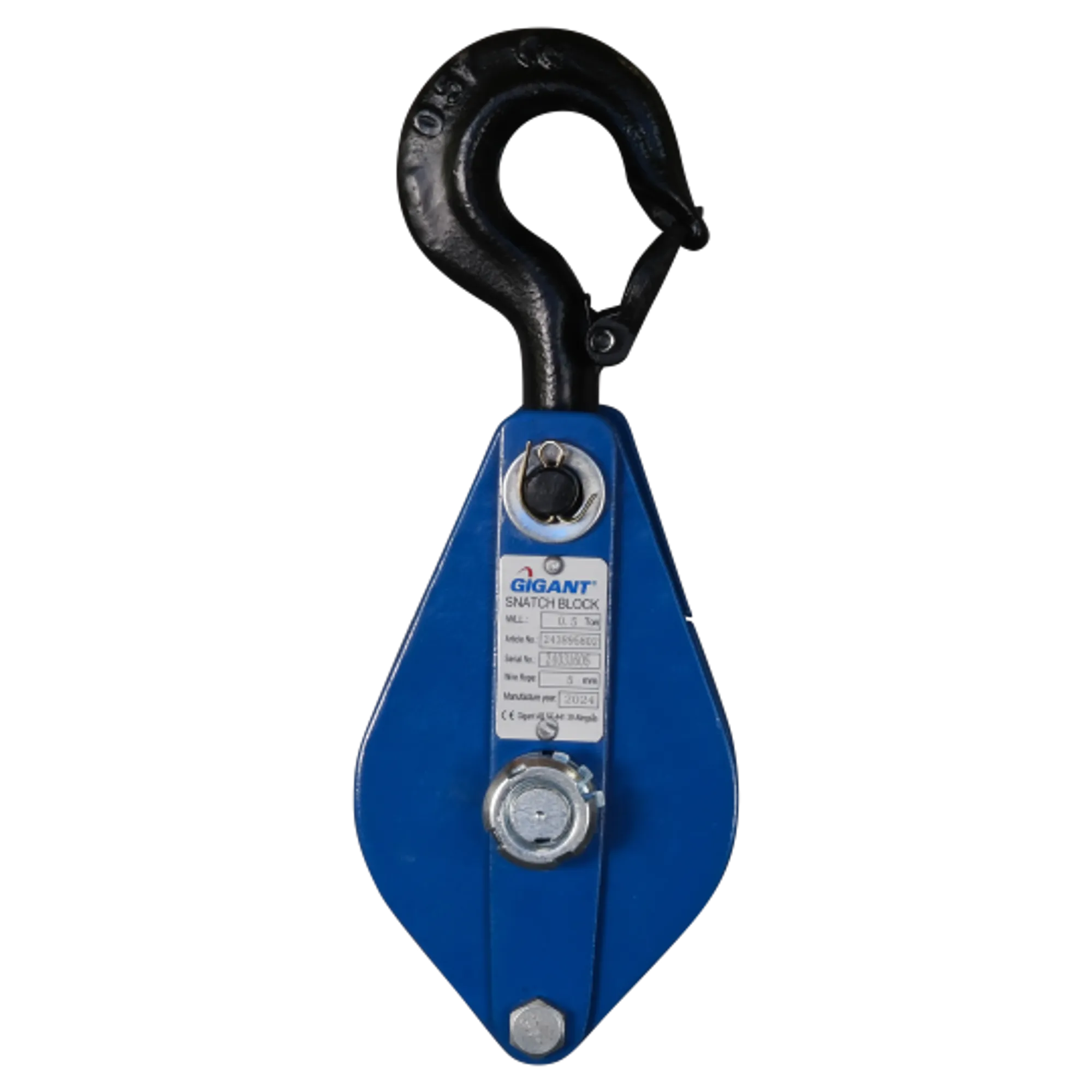 snatch block for steel wire Gigant