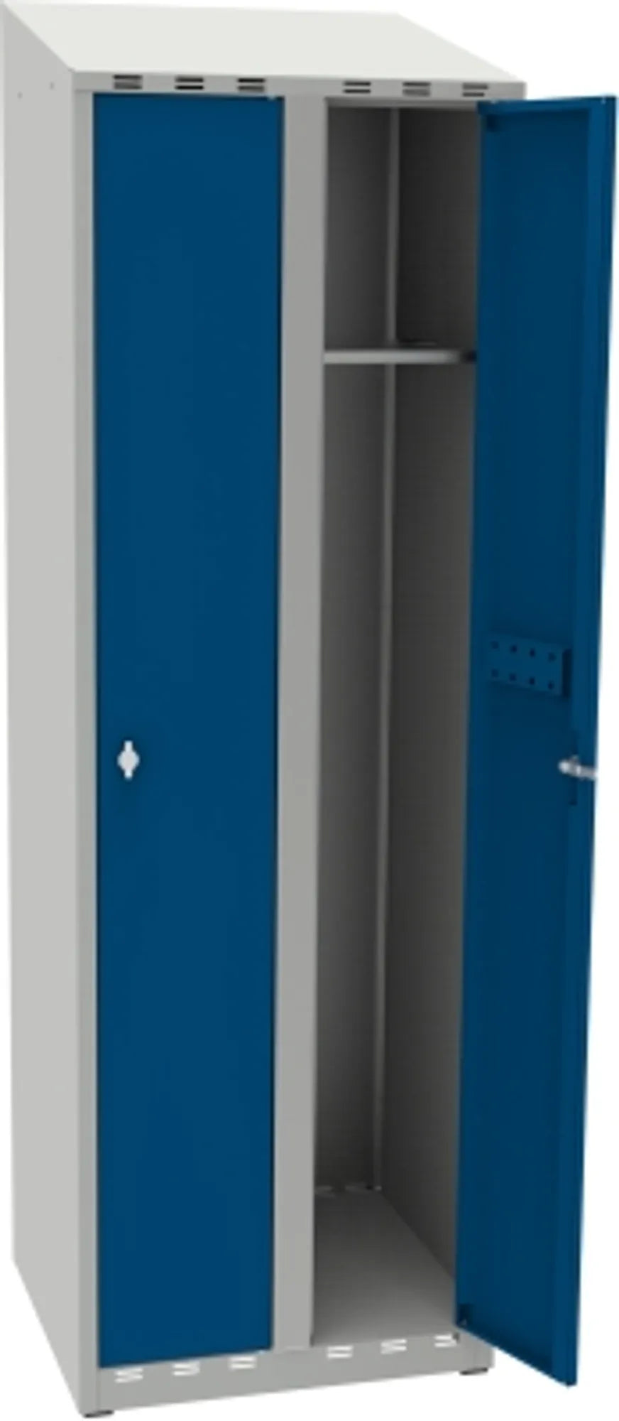 Gigant Lockers 550 compartment width 300, 2 sections sloping roof