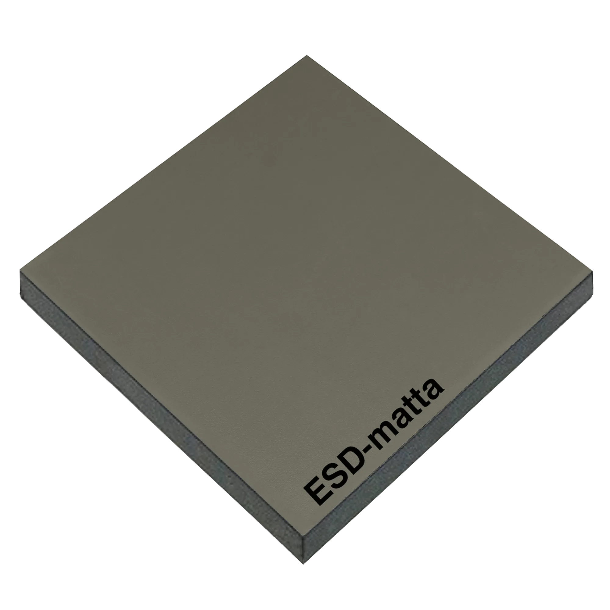 Gigant table top ESD mat. Depth 800 mm thickness 40 mm