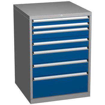 Gigant tool cabinet with drawers and locks, ideal for organized storage of tools and equipment in Industry and workshop.
