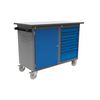 tool trolley from Gigant - mobile work trolley with drawers and cabinets for efficient storage in Industry and workshop